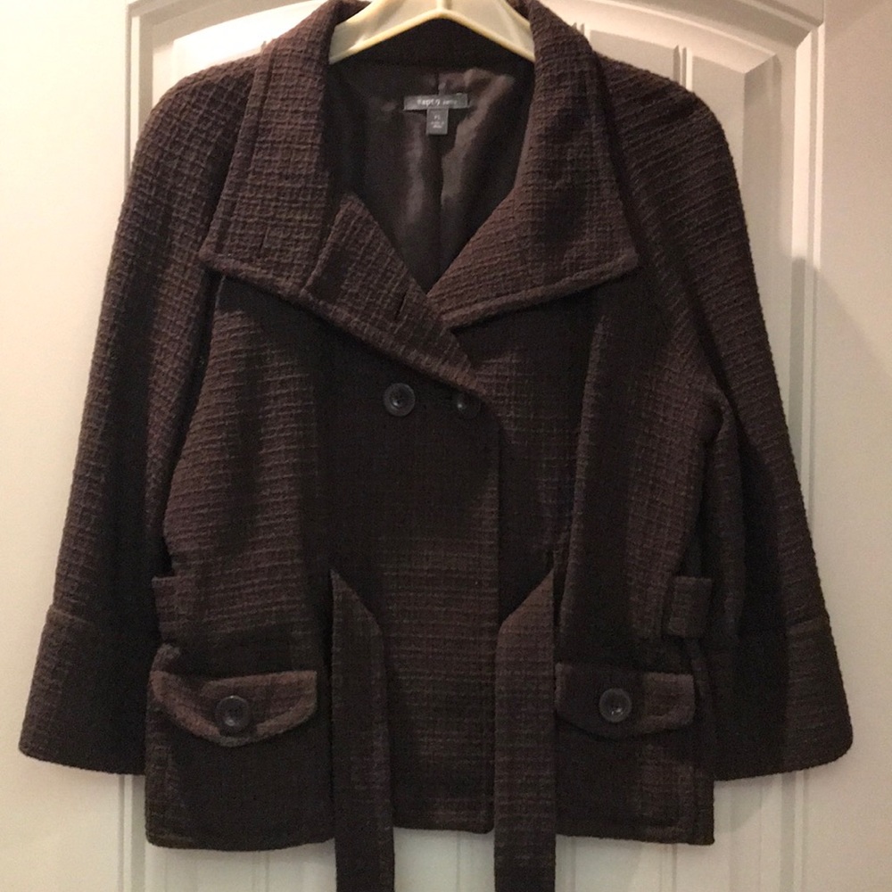 Petite tweed jacket.